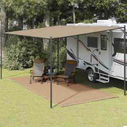 Tapis de tente 250x600 cm Taupe