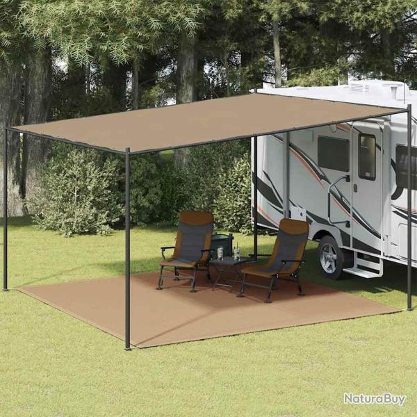 Tapis de tente 400x400 cm Taupe