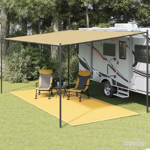 Tapis de tente 250x500 cm Beige