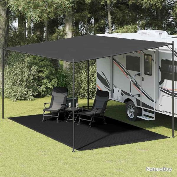 Tapis de tente 300x600 cm Noir