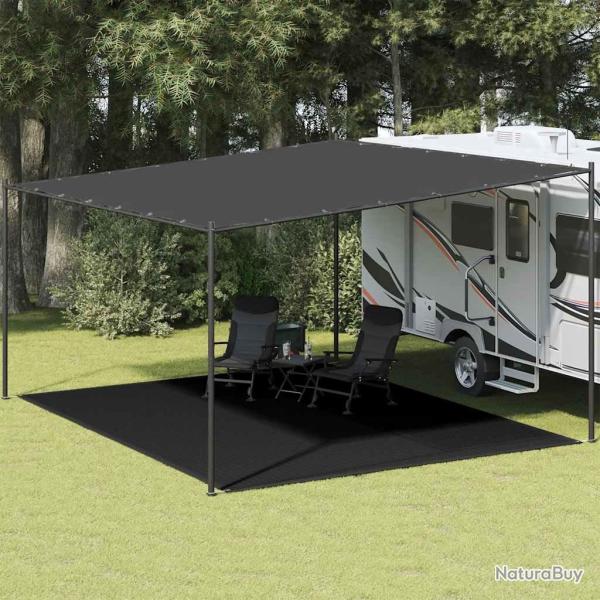 Tapis de tente 400x500 cm Noir