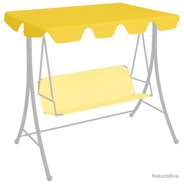 Toit de rechange balan�oire jaune 188/168x145/110 cm
