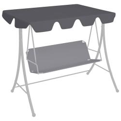 Toit rechange balan&ccedil;oire anthracite 150/130x105/70 cm