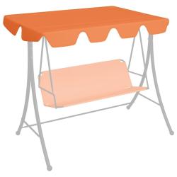 Toit de rechange de balan&ccedil;oire orange 150/130x105/70 cm