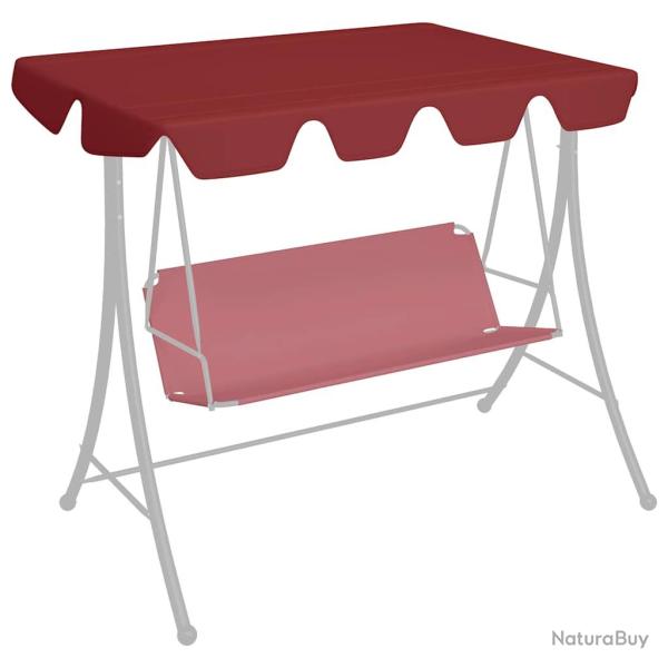 Toit de rechange balan�oire bordeaux 150/130x105/70 cm