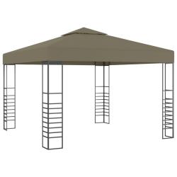 Chapiteau de 3x3 m Taupe 180 g/m&sup2;