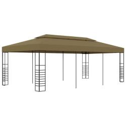 Belv&eacute;d&egrave;re 6x3x2,7 m Taupe 180 g/m&sup2;