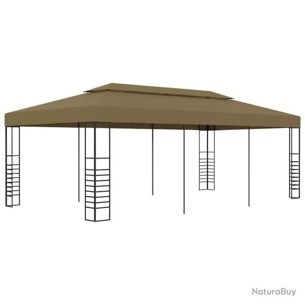 Belv�d�re 6x3x2,7 m Taupe 180 g/m�