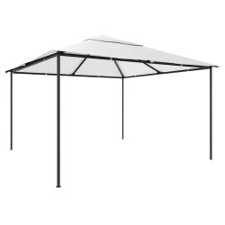 Tonnelle 4x4x3 m Blanc 180 g/m&sup2;