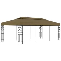 Chapiteau 6x3 m Taupe 180 g/m&sup2;
