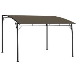 Auvent pare-soleil de 3x3x2,55 m Taupe