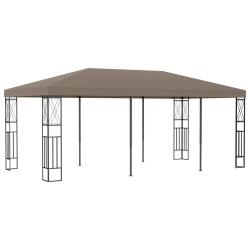 Belv&eacute;d&egrave;re 6x3 m Taupe Tissu