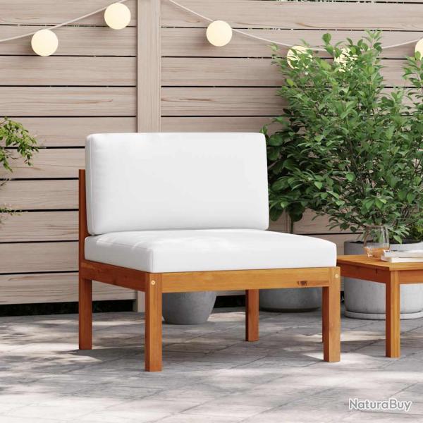 Canap� de central avec coussins en bois d'acacia et corde