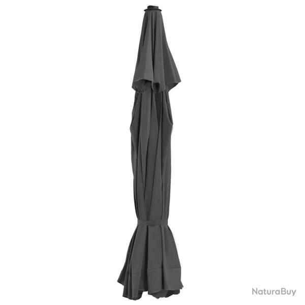 Tissu de remplacement pour parasol d'ext�rieur Anthracite 515cm