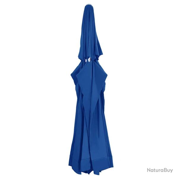 Tissu de remplacement pour parasol d'ext�rieur Bleu azur� 610cm