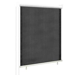 Store roulant d'ext&eacute;rieur anthracite, pour la terrasse, 85 &times; 140 cm
