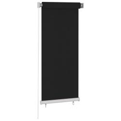 Store roulant d'ext&eacute;rieur 65&nbsp;(l) x 140&nbsp;(H) cm noir