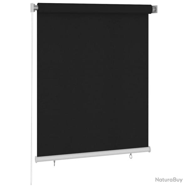 Store roulant d'ext�rieur 125 (l) x 140 (H) cm noir