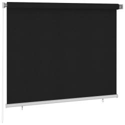 Store roulant d'ext&eacute;rieur 185 (l) x 140 (H) cm noir