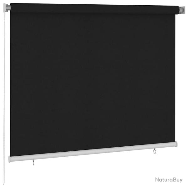 Store roulant d'ext�rieur 185 (l) x 140 (H) cm noir