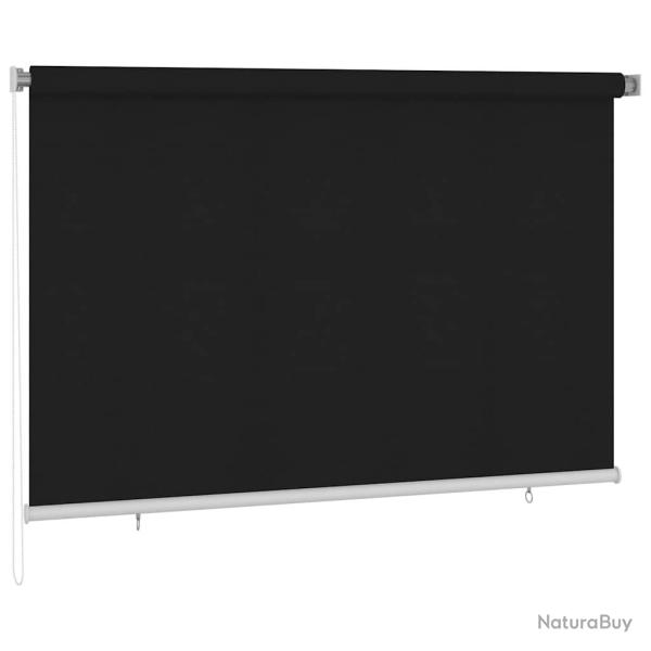 Store roulant d'ext�rieur 225 (l) x 140 (H) cm noir