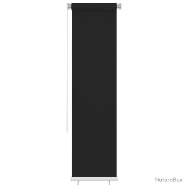 Store roulant d'ext�rieur 65�(l) x 230�(H) cm HDPE noir