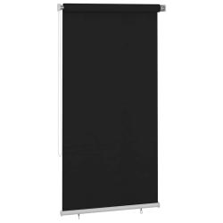 Store roulant d'ext&eacute;rieur 125 (l) x 230 (H) cm noir
