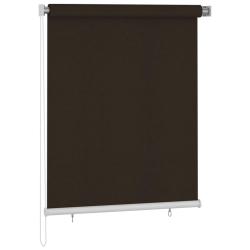 Store roulant d'ext&eacute;rieur 125&nbsp;(l) x 140&nbsp;(H) cm marron