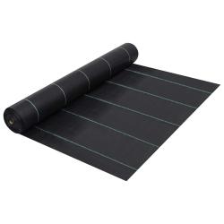 Toile de paillage Noir 1x50 m PP