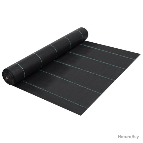 Toile de paillage Noir 1x200 m PP