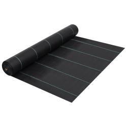 Toile de paillage Noir 2x10 m PP