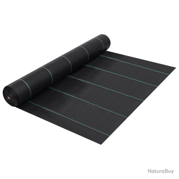 Toile de paillage Noir 2x150 m PP