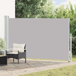 Auvent lat&eacute;ral r&eacute;tractable de patio 180x300 cm Gris