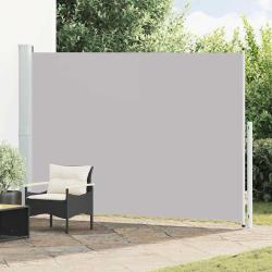 Auvent lat&eacute;ral r&eacute;tractable de patio 200x300 cm Gris