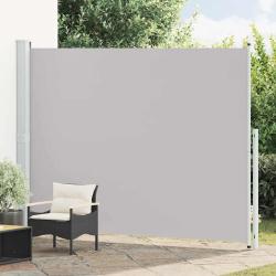 Auvent lat&eacute;ral r&eacute;tractable de patio 220x300 cm Gris