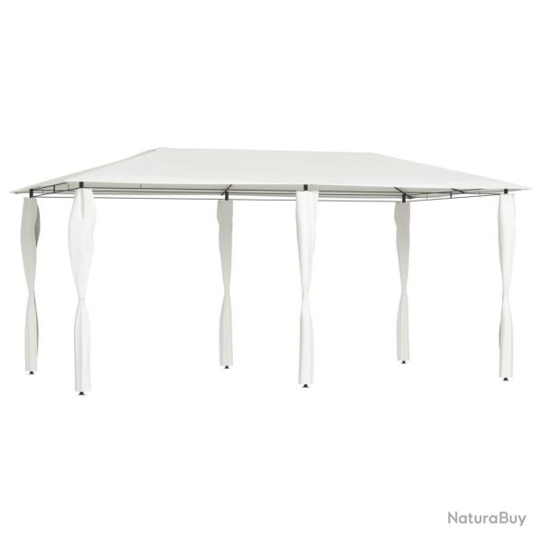 Belv�d�re avec rev�tement de poteaux 2,98x5,3x2,59 m 160 g/m�