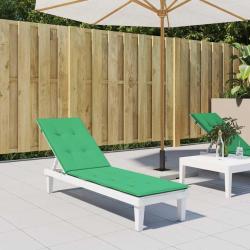 Coussin de chaise de terrasse vert (75+105)x50x4 cm