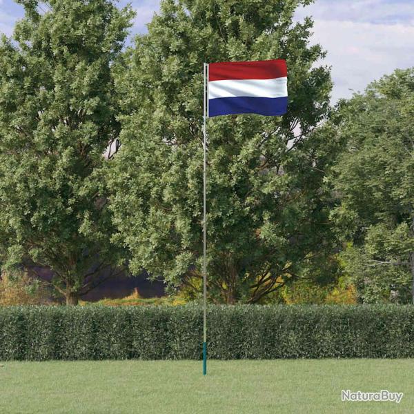 Drapeau des Pays-Bas et m�t 5,5 m Aluminium