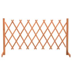 Cl&ocirc;ture en treillis de Orange 150x80 cm Bois de sapin