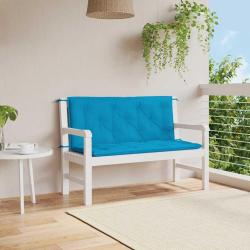 Coussin de banc de bleu clair tissu oxford