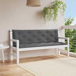 Coussin de banc de anthracite tissu oxford