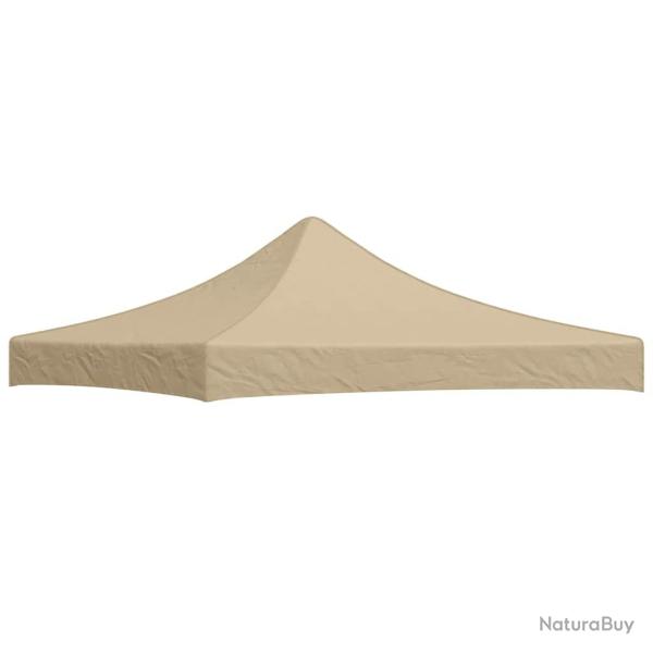 Toit de tente de r�ception 3x3 m Beige 270 g/m�