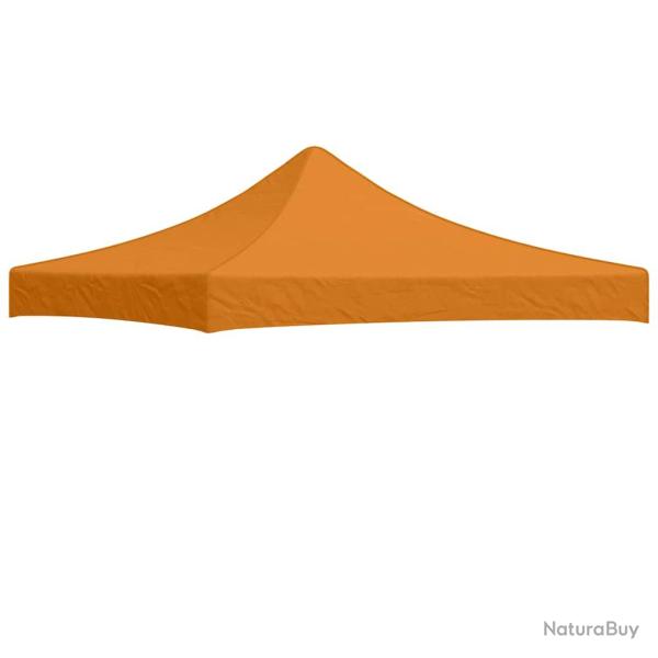 Toit de tente de r�ception 3x3 m Orange 270 g/m�