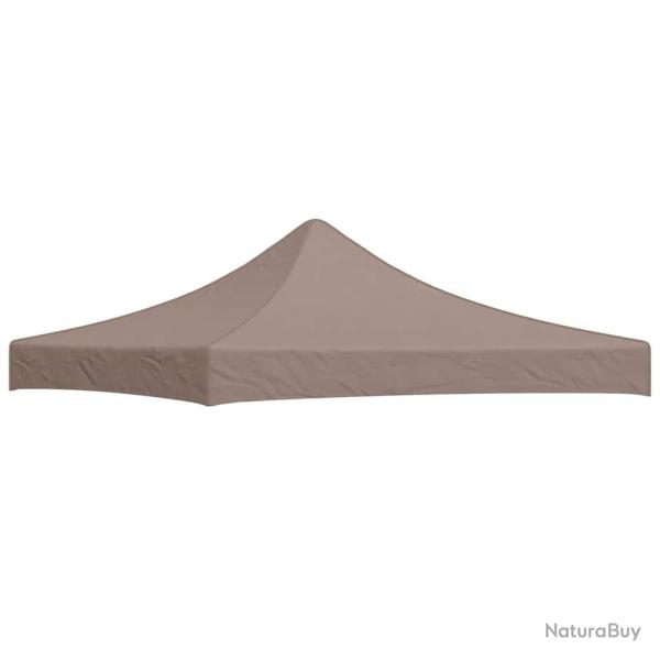 Toit de tente de r�ception 3x3 m Taupe 270 g/m�