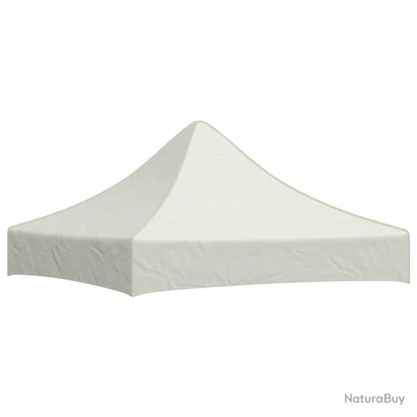 Toit de tente de r�ception 2x2 m Cr�me 270 g/m�