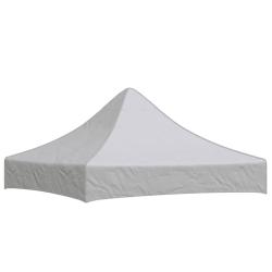 Toit de tente de r&eacute;ception 2x2 m Blanc 270 g/m&sup2;