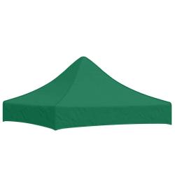 Toit de tente de r&eacute;ception 2x2 m Vert 270 g/m&sup2;