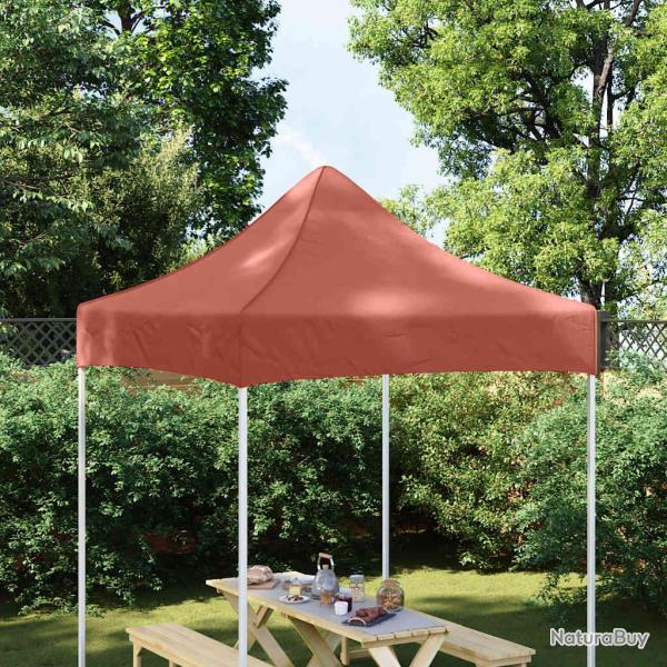 Toit de tente de r�ception 2x2 m Terre cuite 270 g/m�