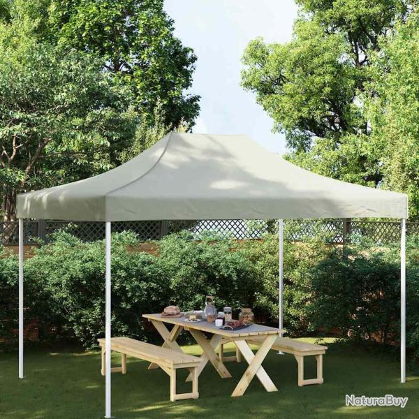Toit de tente de r�ception 4x3 m Cr�me 270 g/m�