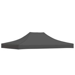 Toit de tente de r&eacute;ception 4x3 m Anthracite 270 g/m&sup2;